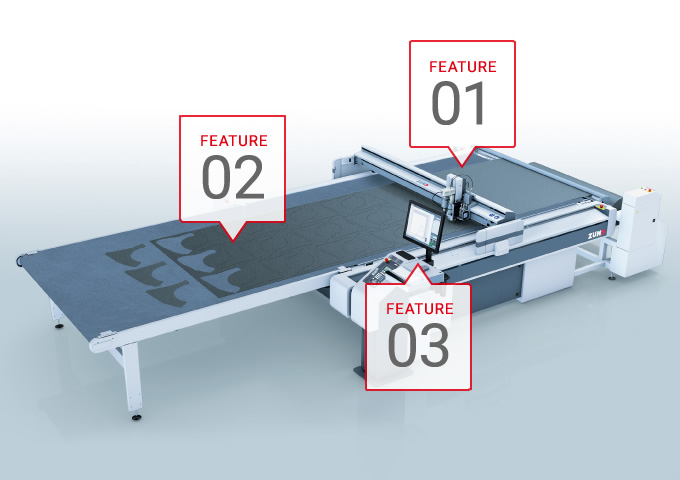ZÜND社製デジタル裁断機 | 株式会社GSIクレオス